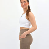 ES16 Classic Tights Kastanje met zijzakken