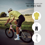 ES16 Wielershirt Supreme. Geel