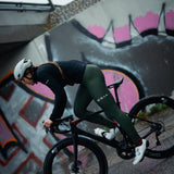 ES16 Lange Mouw Fiets Fleece Supreme unisex. Zwart