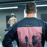 ES16 Classic Sweat Raw - Marineblauw