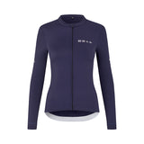 ES16 Supreme shirt met lange mouwen. Diepblauw