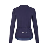 ES16 Supreme shirt met lange mouwen. Diepblauw