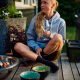 ES16 Mode Hoodie. Oxfordgrijs. 100% biologisch katoen