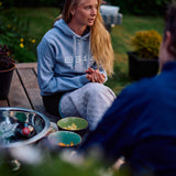 ES16 Mode Hoodie. Oxfordgrijs. 100% biologisch katoen