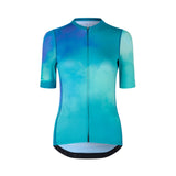 ES16 EVO Recycle wielershirt smoke sky Dames