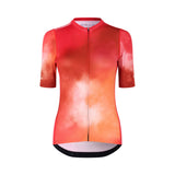 ES16 EVO Recycle wielershirt rookvuur Dames
