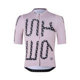 ES16 EVO Recycle wielershirt logo roze