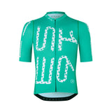 ES16 EVO Recycle wielershirt logo groen