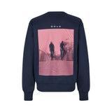 ES16 Classic Sweat Raw - Marineblauw