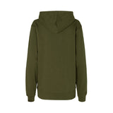 ES16 Mode Hoodie. Leger. 100% biologisch katoen