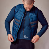 ES16 Fiets Thermisch Vest Supreme unisex. Blauw