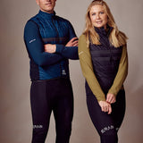 ES16 Winterfietsbroek Supreme unisex - zonder zeem. Zwart