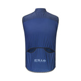 ES16 Open Back windvest - blauw