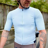 ES16 Wielershirt Supreme. Helderblauw